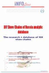 "DIY Store Chains of Russia analytic database".