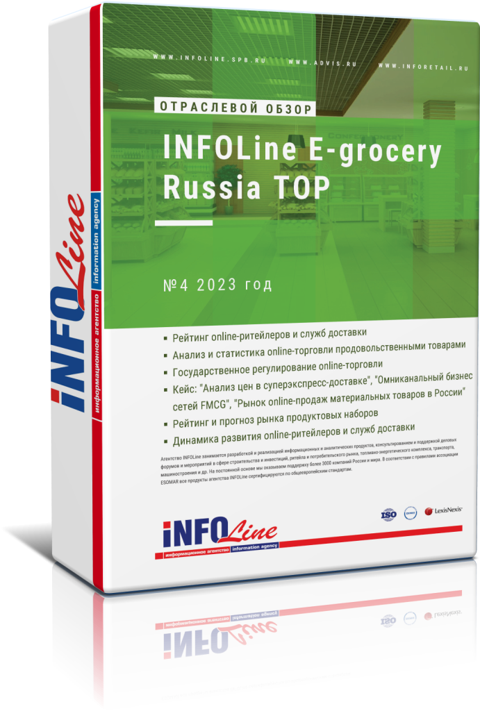   " INFOLine E-grocery Russia TOP 4 2023 "