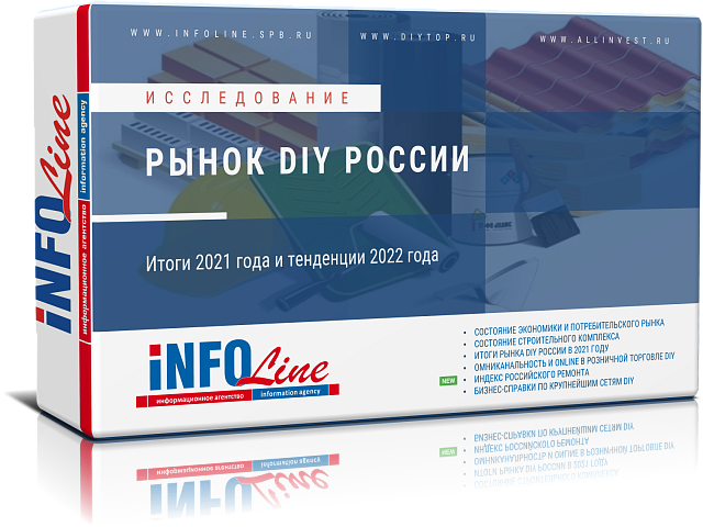 Исследование "Рынок DIY России. Итоги 2021 года. Тенденции 2022 года (Доступна обновленная версия)"